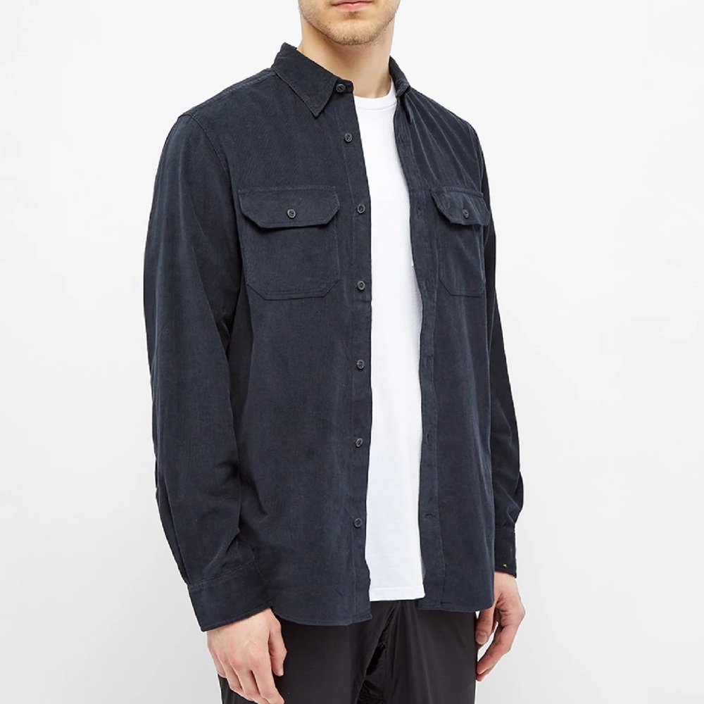FJALLRAVEN ÖVIK CORD SHIRT mens size Small
